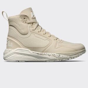 APL Techloom Defender High Top Sneakers in Parchment/Ivory/Fatigue